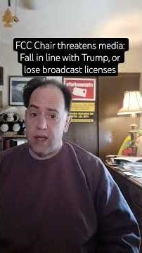 FCC Chair threatens media: Fall in line with Trump, or lose broadcast licenses