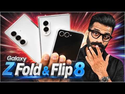 Samsung Galaxy Z Fold 8, Z Fold Ultra & Z Flip 8 First Look - New Foldables!🔥🔥🔥