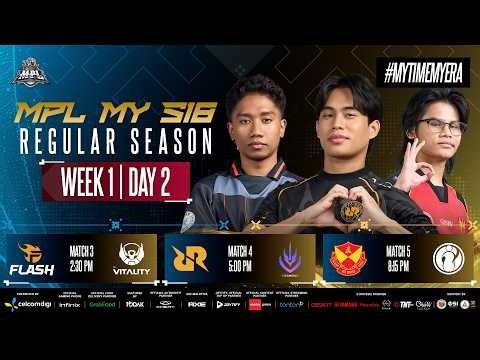 LIVE | [ENG] MPL MY Season 18 Week 1 Day 2