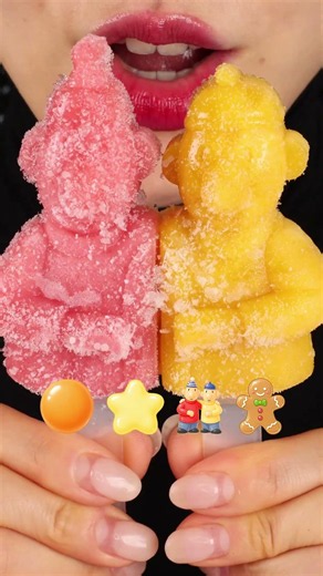 Wax candy , Popsicle eating sound ASMR