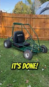 ✅ The Yerf Dog go kart is finished! #gokart #gocart