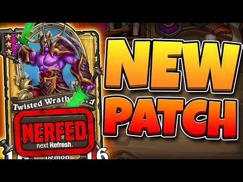 NEW Patch - Demons Nerfed! | Hearthstone Battlegrounds