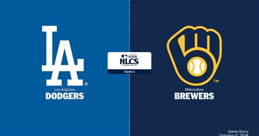 Los Angeles Dodgers at Milwaukee Brewers Game Story, Scores/Highlights - 10/11/2026