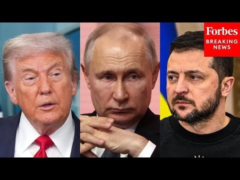 Trump Says Both Putin And Zelensky Want Russia-Ukraine War 'Ended' As He Meets With Zelensky