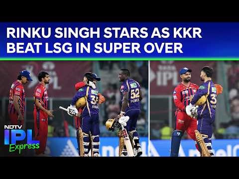 IPL 2026 | LSG vs KKR Highlights: Rinku Singh Stars As KKR Beat LSG In Super Over