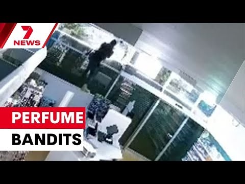 Police are tracking the scent of perfume bandits | 7NEWS