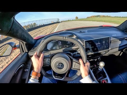 2025 Lotus Emira V6 - POV Track Drive (Gingerman Raceway)