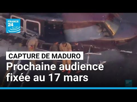 Le président vénézuélien, Nicolas Maduro, devant la justice américaine après sa capture