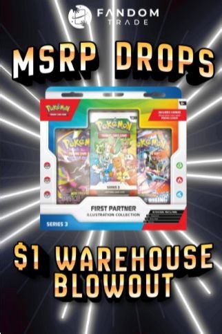 🚨OPEN UP THE WAREHOUSE BABY🚨MSRP DROPS + $1 START SEALED BLOWOUT!🚨SB07