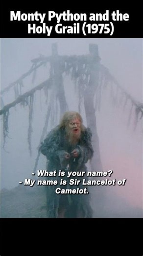 Monty Python and the Holy Grail (1975) | The Bridge of Death 😂⚔️ “What… Is Your Favorite Color?” 🎨