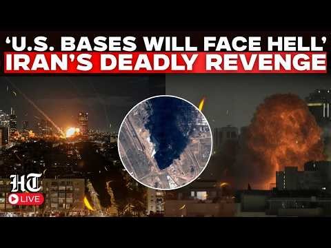 Iran-US War LIVE: 8 US Bases Bombed! Tehran Warns Of More Strikes | Kuwait | Bahrain | LIVE