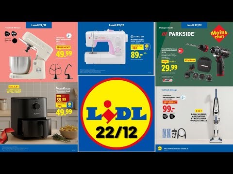 catalogue LIDL du 22 décembre 2025 ✅ Arrivage maison et cuisine SILVERCREST 🔥 Promo de Noël