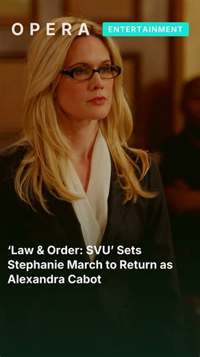 ‘Law & Order: SVU’ Sets Stephanie March to Return as Alexandra Cabot #shorts