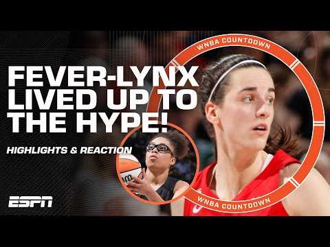 FEVER-LYNX SHOWDOWN 🔥 Takeaways from Caitlin Clark vs. Olivia Miles | WNBA Countdown