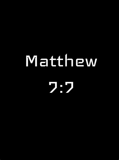Matthew 7:7 explained: Knock and the door will be opened