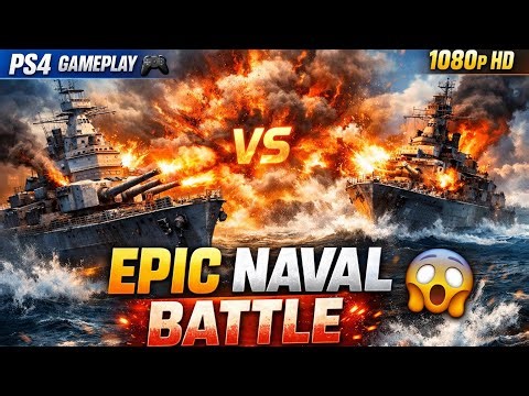 World of Warships PS4 Gameplay (HD) 