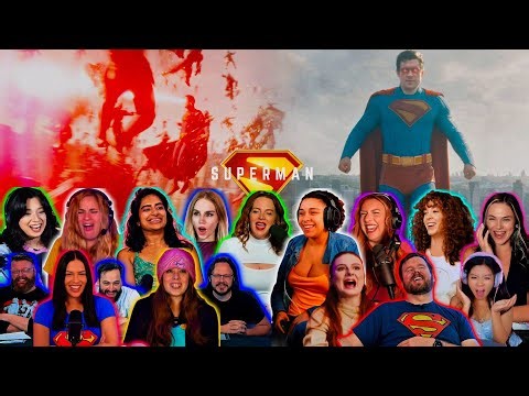 DCU Fans React To SUPERMAN DESTROY LEX'S MEN EPIC SCENE | Superman Movie 2025 Reaction Compilation