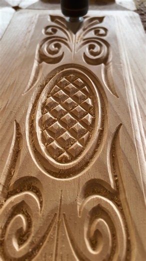 This 2.5D CNC Carving Gets More SATISFYING With Every Single Pass! 🤯🔥 | You Have to See the Final Result 😱#Satisfying #dontunderviewmyvideos🥀 #asmr #support #Relaxing