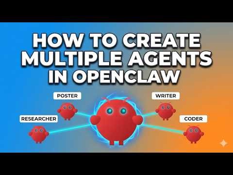 How to create Multiple Agents in OpenClaw