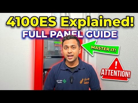 Simplex 4100ES Fire Alarm Panel Full Overview | Beginner to Pro Guide | Fire Alarm System