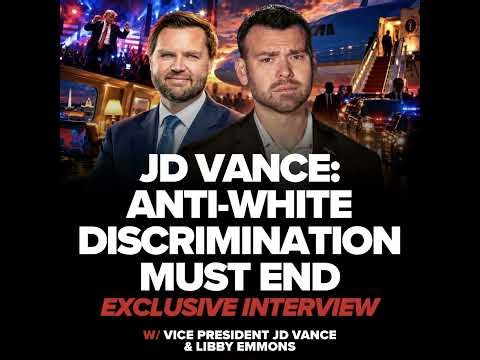 JD VANCE: ANTI-WHITE DISCRIMINATION MUST END Exclusive Interview