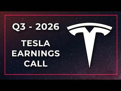 Live: Tesla Q3 Earnings Call 2026 (TSLA)
