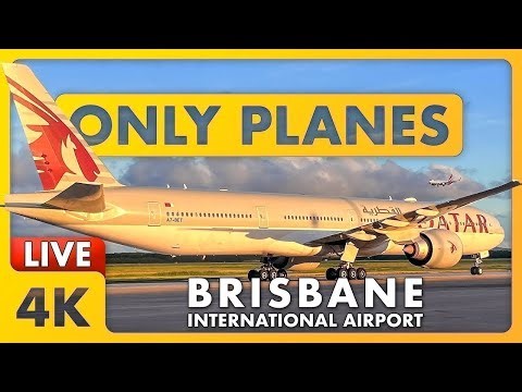 🔴 LIVE Plane Spotting @ Brisbane Airport w/ James, Matty + ATC ✈️🌇🌙