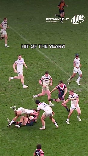 Hit of the year contender? 🤯 #nrl #storm