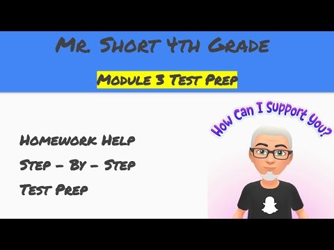 Module 3 Test Prep Eureka Math Homework Help (4th Grade)