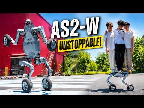 Unitree AS2 W Shows The Future Of Autonomous Robots