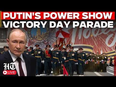 Russia Victory Day Parade LIVE | Vladimir Putin Delivers Key Speech at Moscow Military Parade