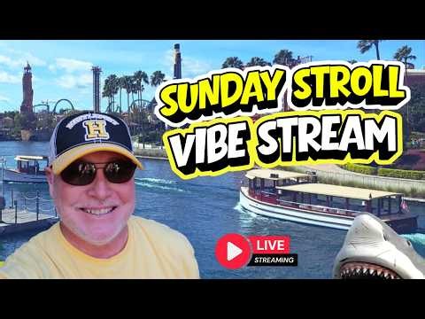 Live! Universal Orlando Sunday Stroll VibeStream