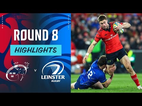 Munster v Leinster | Highlights | Round 8 | URC 2025/26