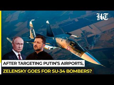 After Targeting Putin’s Airports, Zelensky Goes After Su-34 Bombers? Ukraine Claims 2 Jets Destroyed