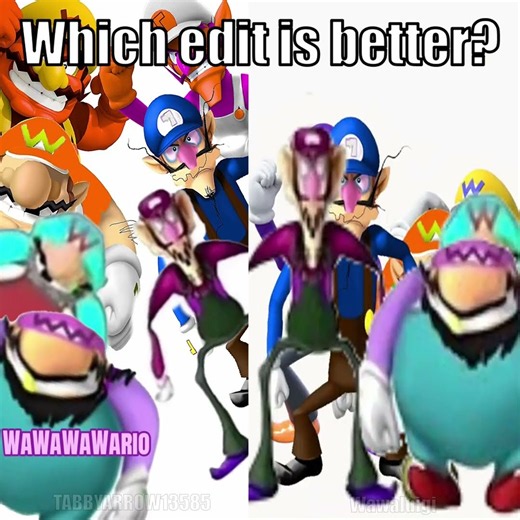 Wawawario & Wawawaluigi edit battle #wario #wawario #waluigi #mario