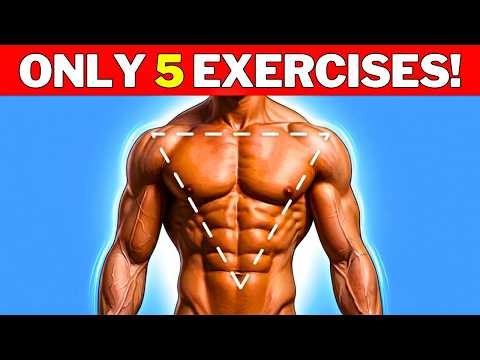 How To Actually Build The Perfect V Shaped Male Physique (Only 5 Exercises)