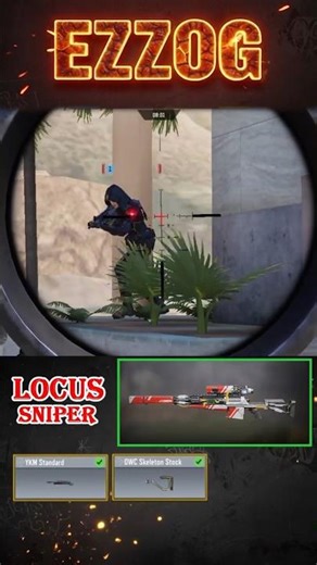 Locus Sniper Build for Multiplayer in Call of Duty Mobile #codm