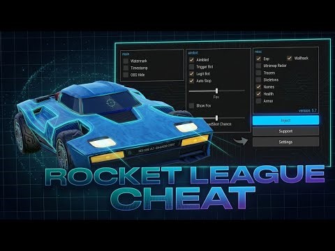 ULTIMATE Rocket League Cheat 2026 | Fly Hack + Boost + Trainer | Free Download PC 🔥