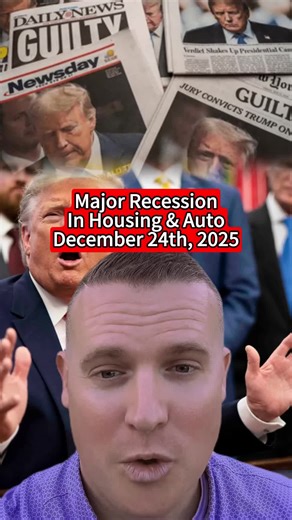Major recession incoming including housing and auto industry. #recession #housingmarket #usedcar #newcar #economy #financialfreedom #fyp #fypシ #news #maga #fyp #foryou #foryoupage #fypシ #tiktok #storytime #tiktok #viral #greenscreen #tariff #breakingnews #BreakingNews #usa_tiktok #usa #America