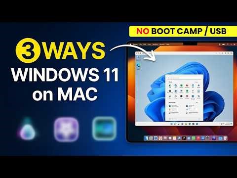 3 Ways to Install Windows 11 on Mac Without Boot Camp or USB