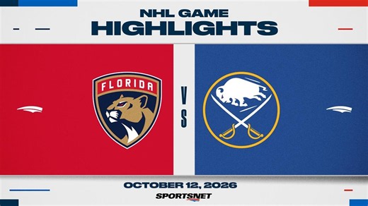 NHL Highlights | Panthers vs. Sabres - October 12, 2026