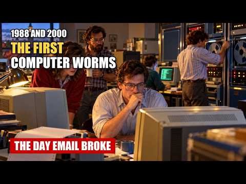 The First Computer Worms: Morris, ILOVEYOU and the Day Email Broke