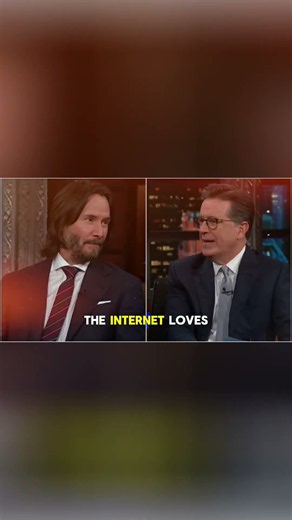Keanu Reeves STUNS Stephen Colbert With One Answer!
