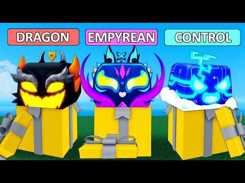 Blox Fruits But Admin Gift Boxes Decide My Powers