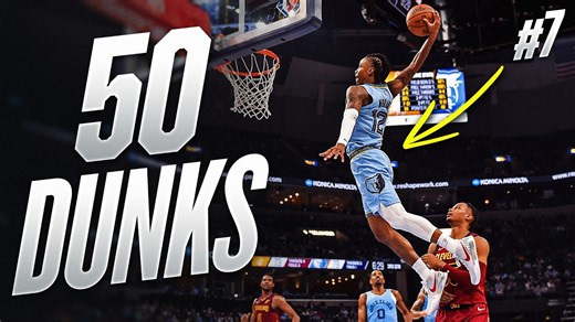 50 RIDICULOUS Dunks From NBA Opening Week History! 🤯