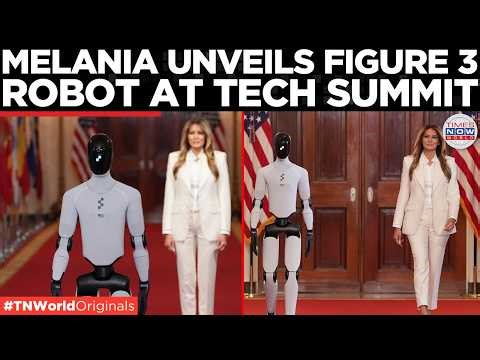 WATCH: Humanoid Robot Welcomes Global Leaders at Melania Trump's White House Tech Roundtable