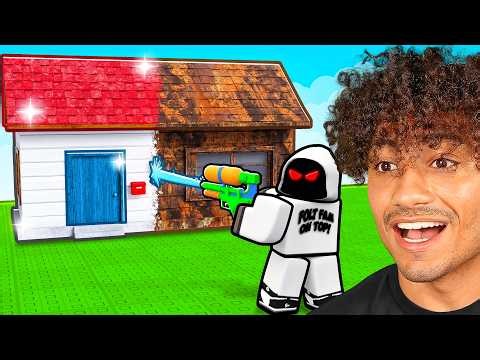 ROBLOX WASH THE HOUSE..
