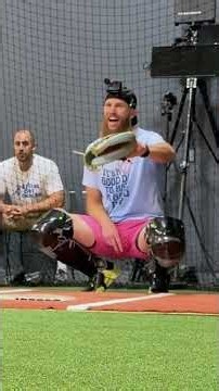 I love catching bullpens with a GoPro on my head #baseball #shorts
