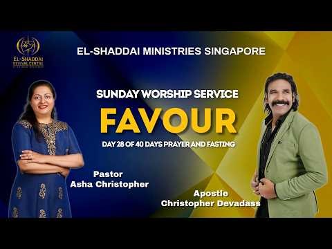 EL-SHADDAI MINISTRIES JOHOR | SUNDAY WORSHIP SERVICE | 22/3/26 @ 7PM | APOSTLE CHRISTOPHER DEVADASS