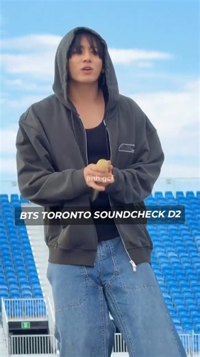 BTS TORONTO SOUNDCHECK D2 BTS TORONTO CONCERT D2
